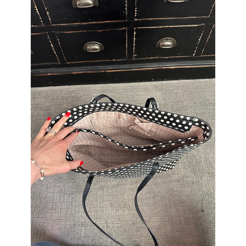 Guess Polka Dot Tote Bag - Picture 5 of 6